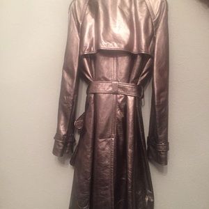 New Dolce & Gabbana leather coat